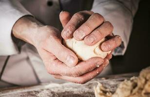 Bread Rolls Making photo