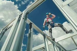 Working Using Safety Harness photo