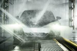 Car Inside Powerful Touchless Car Wash photo