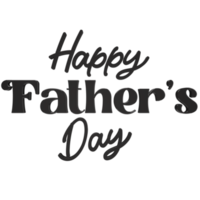 happy father's day 3d text render png