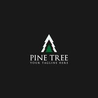 pine tree logo vector