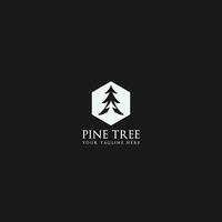 pine tree logo vector