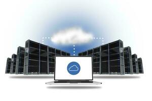 Cloud Hosting Concept photo