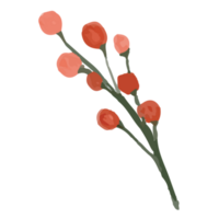 blomma klämma konst element transparent bakgrund png