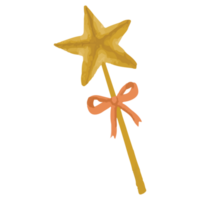 Star Magie Zauberstab Clip Kunst Element transparent Hintergrund png