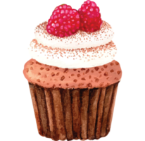 cupcake, fe- kaka klämma konst element transparent bakgrund png