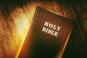 Holy Bible Close-up photo