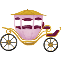 golden Streitwagen transparent Hintergrund png