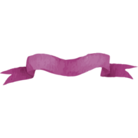 lint in magenta kleur klem kunst element transparant achtergrond png