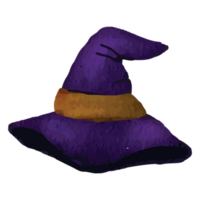 häxa hatt halloween klämma konst element transparent bakgrund png