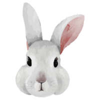 Cute Rabbit Clip art Element Transparent Background png