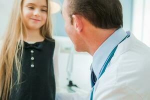 Pediatrician Talk To Girl photo