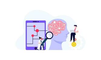 Artificial Intelligence concept vector illustration