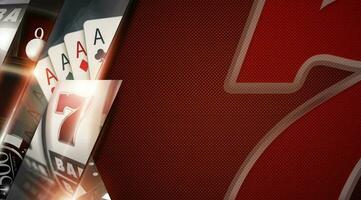 Casino Copy Space Banner photo