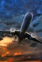 Airliner Take Off Illustration photo