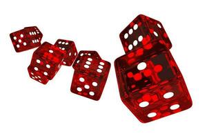 Crystal Red Casino Dices photo