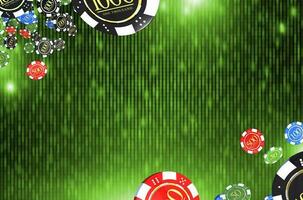 Casino Chips Background photo