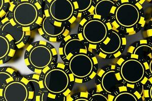amarillo negro casino papas fritas foto