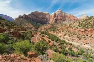 Zion Canyon Panorama photo