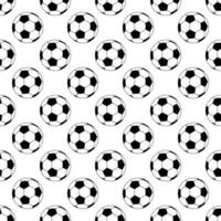 Soccer ball pattern simple illustration of soccer ball vector pattern.