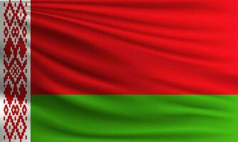 Vector flag of Belarus