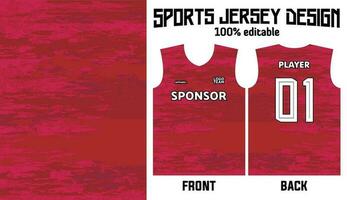 jersey design abstract pattern for sport uniform vector