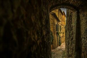 Narrow Italian Village Streets photo