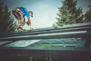 Wooden Construction Building photo