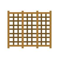 fences for fencing wooden vector