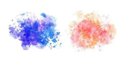 watercolor vector stains. background for texts