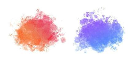 watercolor vector stains. background for texts