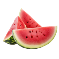 frisch Wassermelone isoliert. Illustration ai generativ png