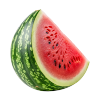 frisch Wassermelone isoliert. Illustration ai generativ png