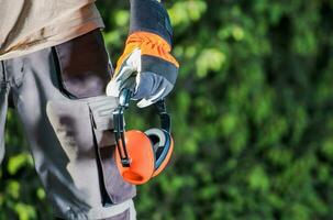 Noise Reducing Headphones for Garden Work photo