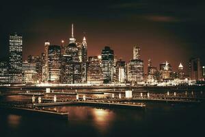 Manhattan Island Skyline photo