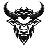 Minotaur Silhouette - - generativ ai png