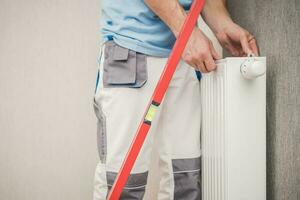 Wall Heating Radiator Installer photo