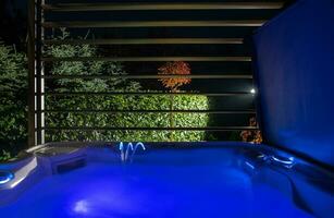 Illuminated Residential Hot Tub SPA photo