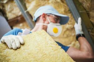 Mineral Rock Wool Insulating photo