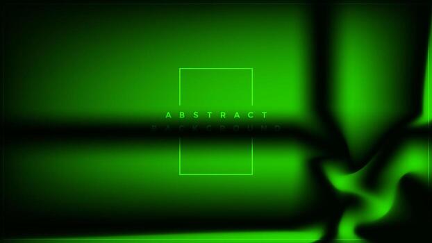 Modern abstract green gradient background design vector