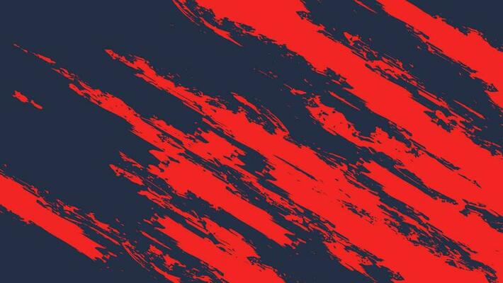 Abstract Scratch Red Grunge Texture In Black Background