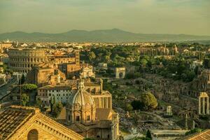 Roman Forum Ruins Italy photo