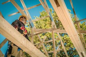 Wooden Roof Construction photo