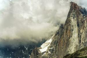 chamonix monte blanc macizo foto