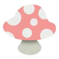 mignonne minuscule rouge champignons png