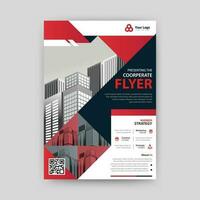 Business Flyer Design Template. Editable A4 Poster for Brochure, Annual Report, Magazine, Poster, Corporate Presentation, Portfolio, Flyer. vector