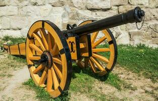 Wooden Cannon Gun photo