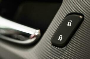 Modern Car Central Door Locking Button photo