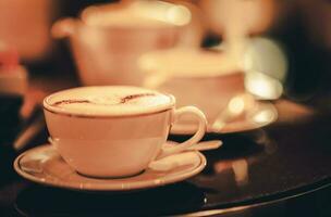 Cup of Cappuccino Coffee photo