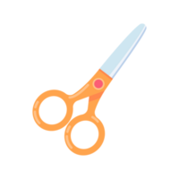 Scissors for cutting paper. Welcome back to school supplies for kids. png